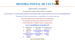 Desktop Screenshot of historiapostal.afinet.eu